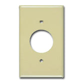 Allen Tel AT105P Outlet Wall Plate with Round Opening